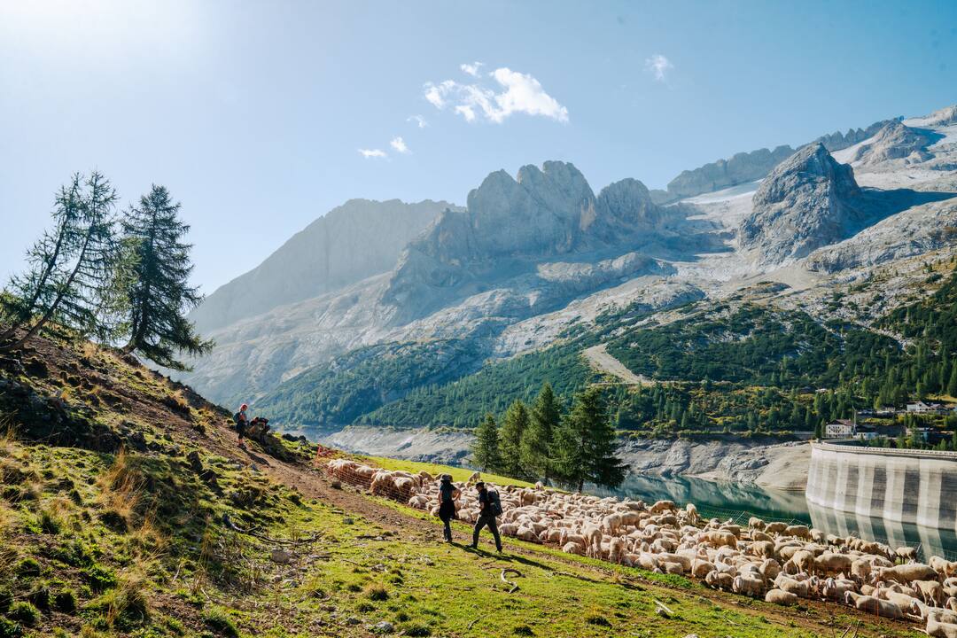 Fedaia Pass, Val di Fassa, Italian Alps