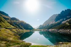 Lago di Fedaia, Val di Fassa, Italian Alps