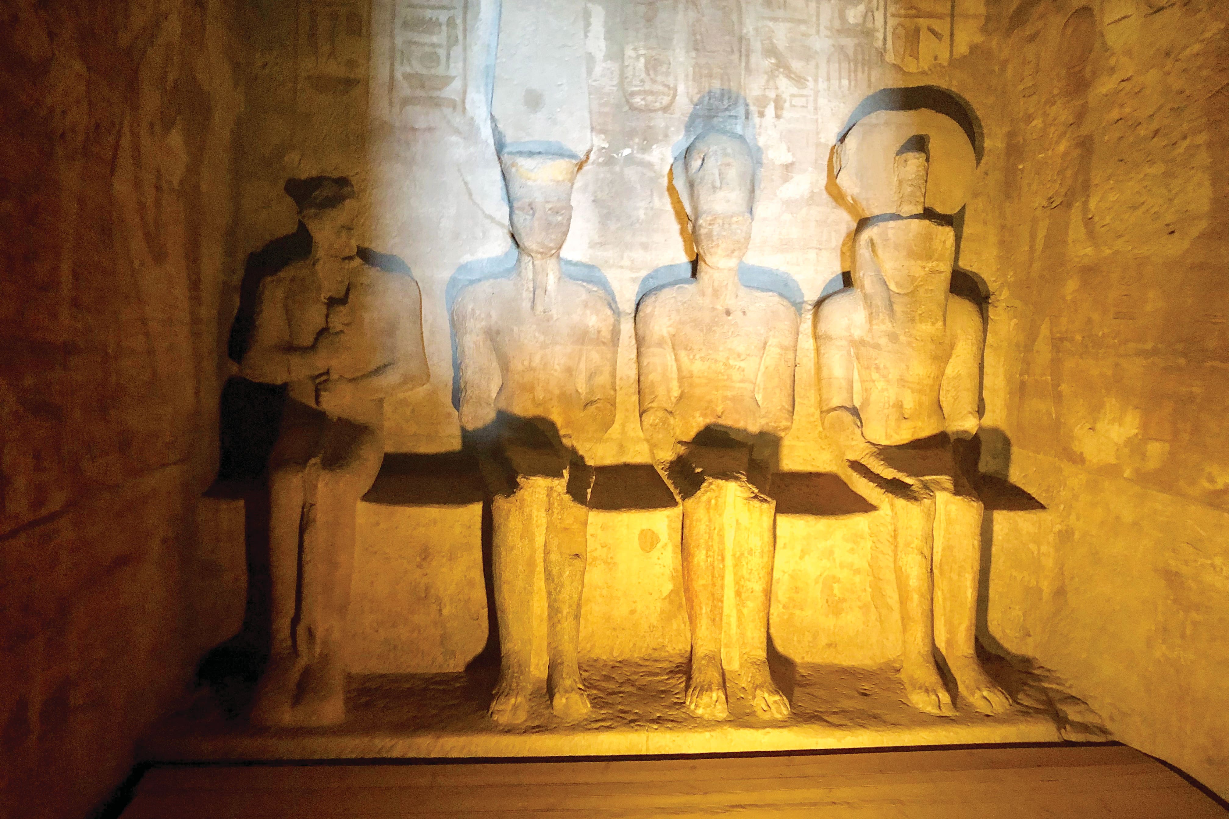Abu Simbel central chamber