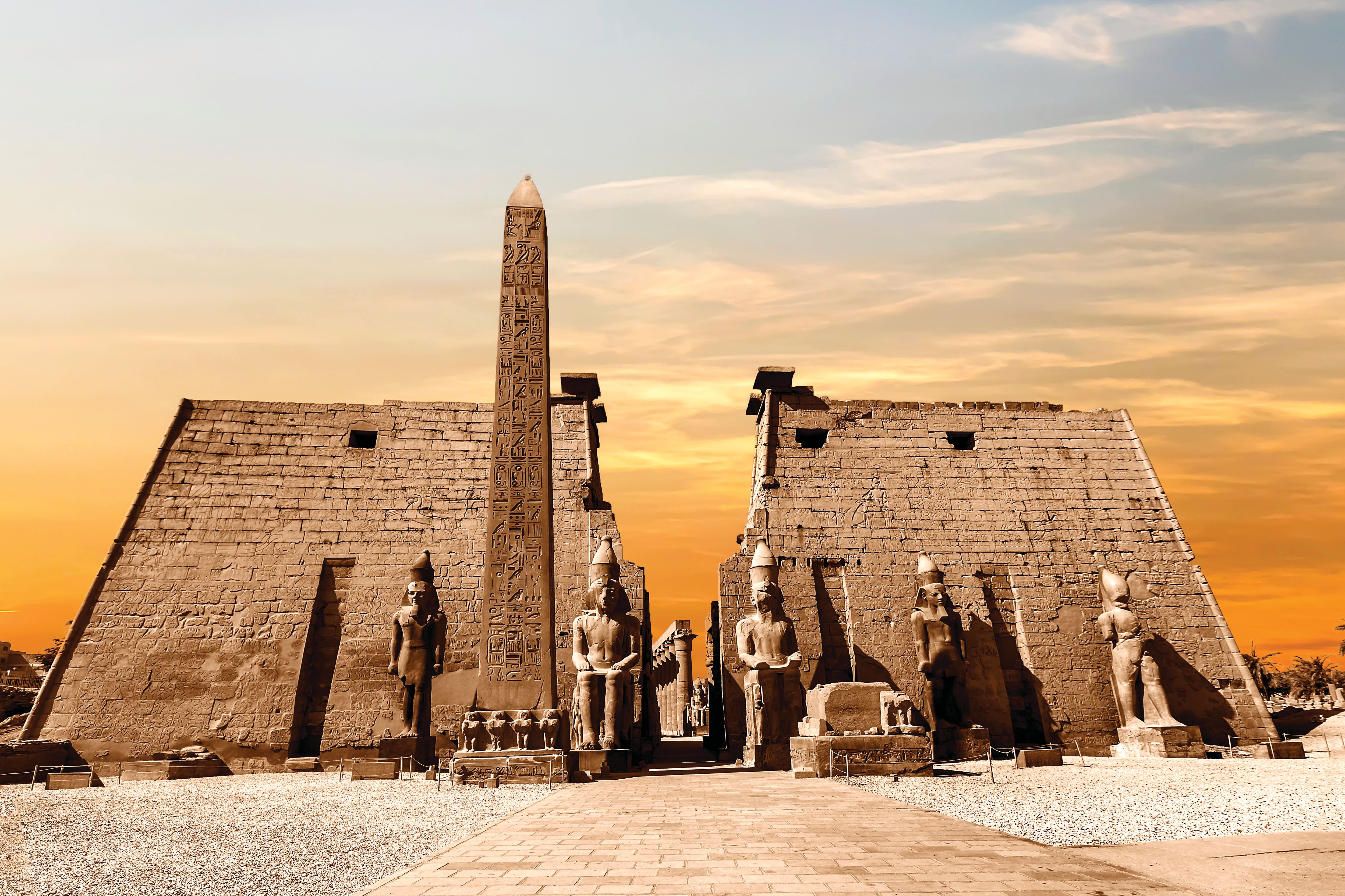 Entrance to Luxor Temple