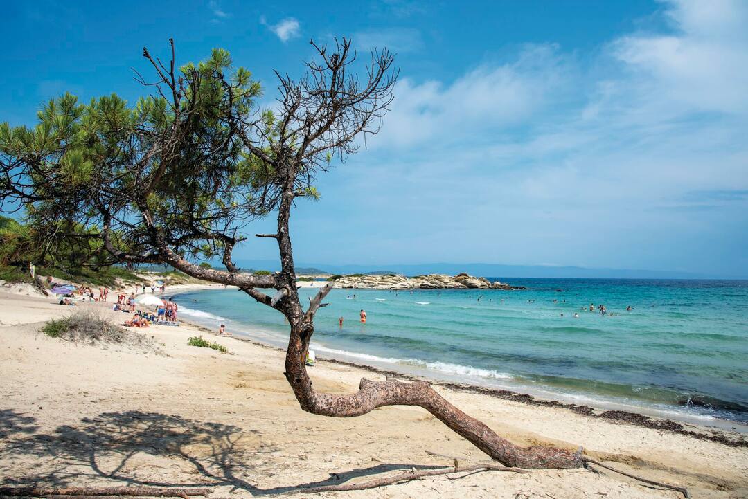 Karydi beach, Vourvourou