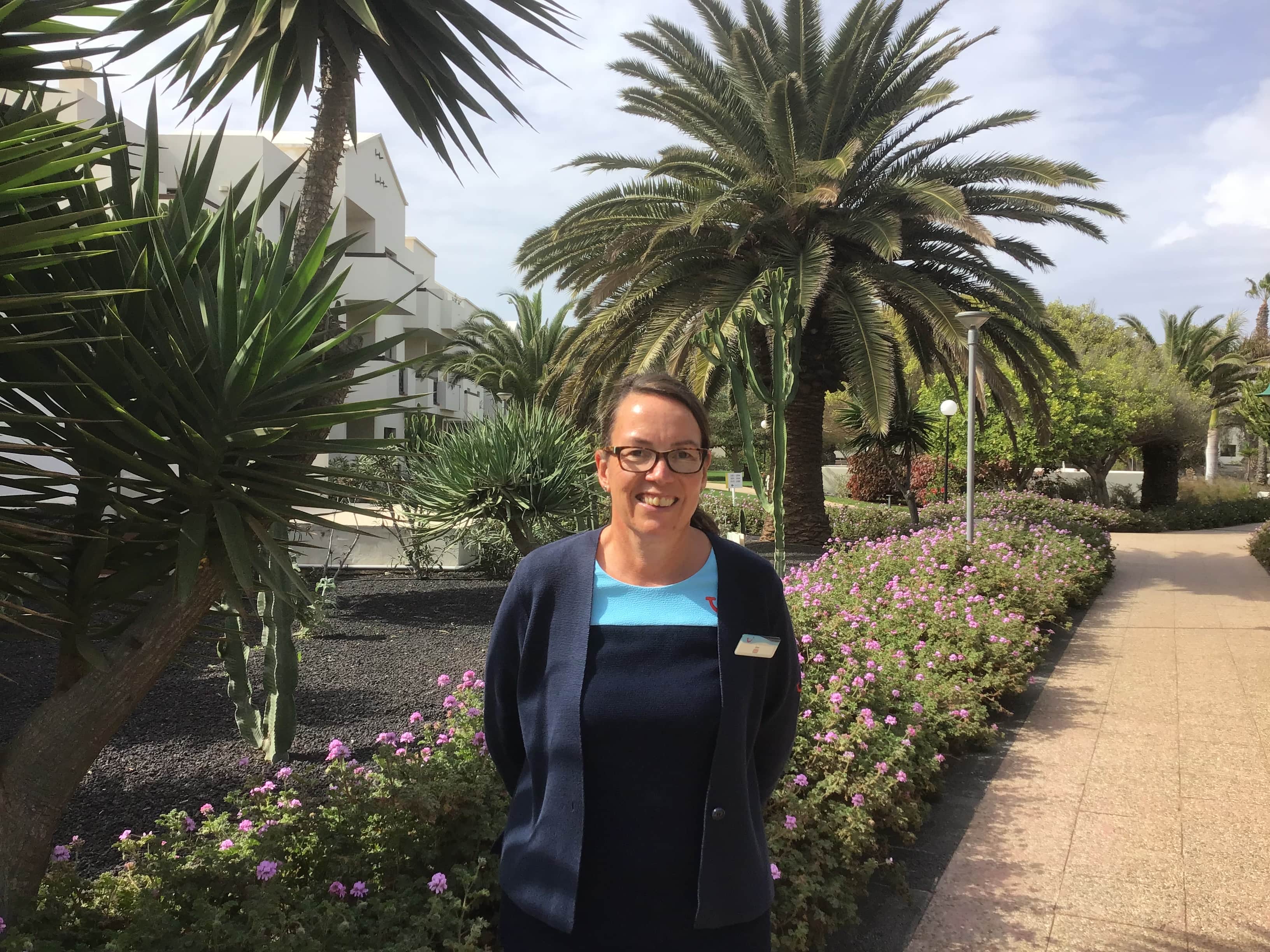 Janet McCarter in Puerto del Carmen